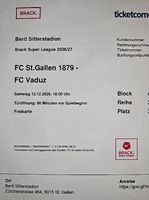 FCSG - FC VADUZ