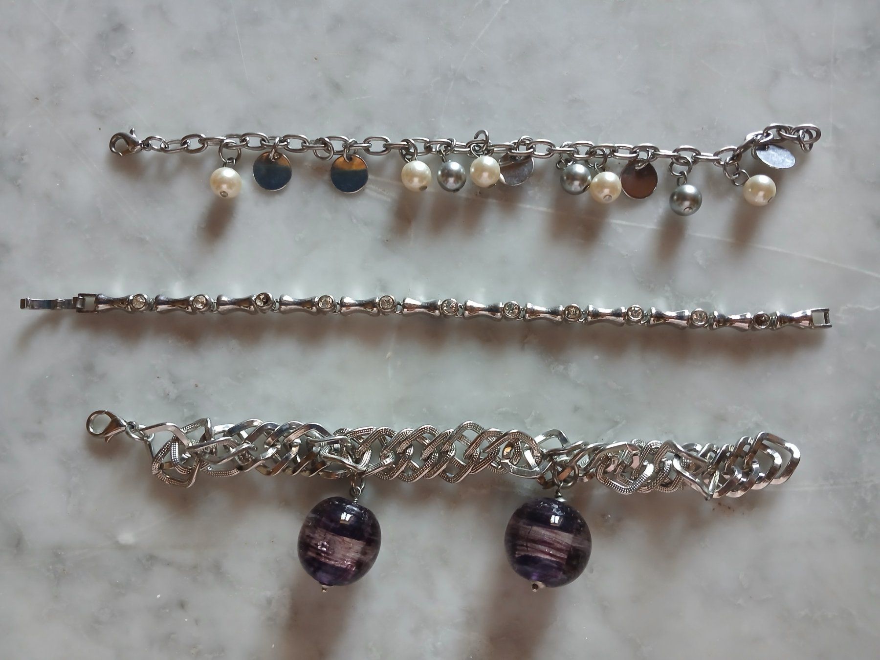 Bracelets: Lotto 3 bracciali – D'occasion à Baar par fla_v78d