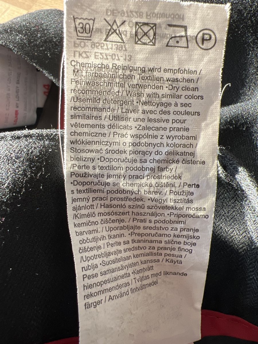 S.Oliver Pantaloni: s.Oliver Businesshose schwarz Gr. 44 – Usato da Münsingen venduto da est_s6vf 5