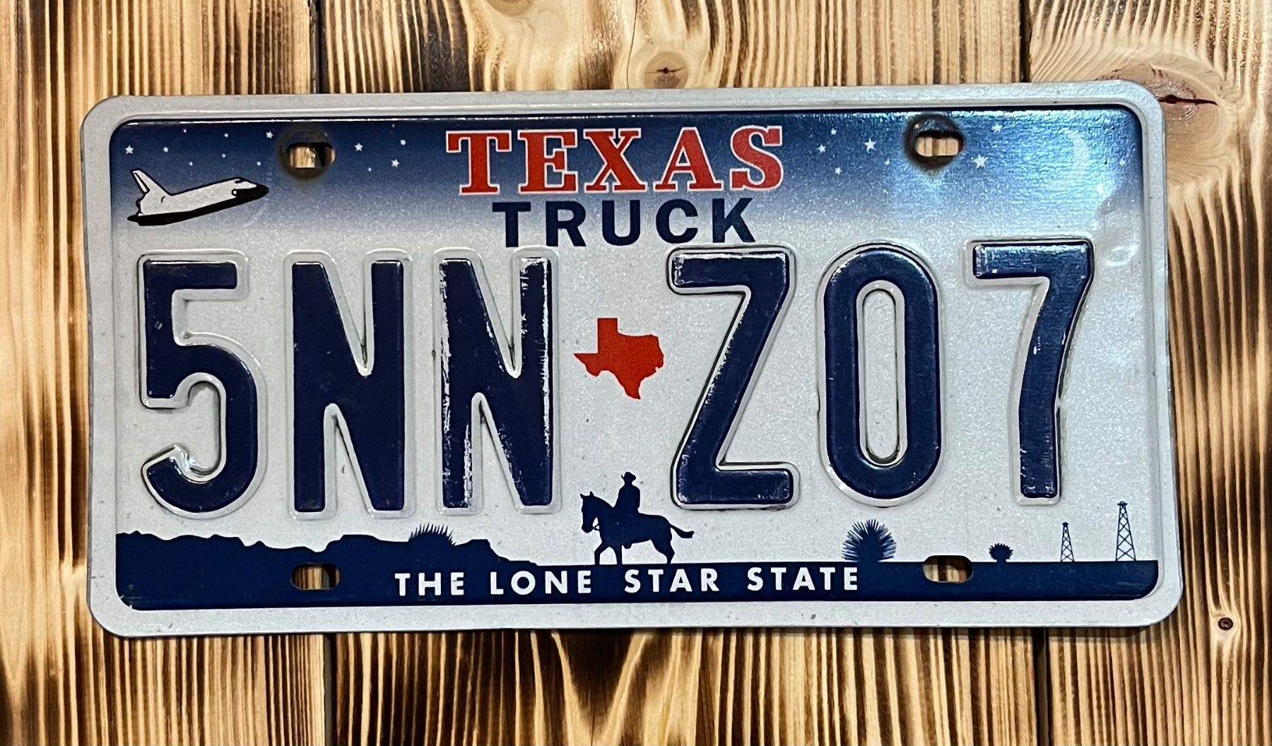 Schilder: Plaque d’immatriculation du Texas – Gebraucht aus Baulmes von mar_zq5x