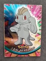 Pokémon Topps Holo blau #66 Machop / Machollo