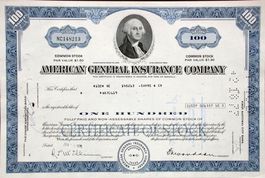 American General Insurance Company - 1970