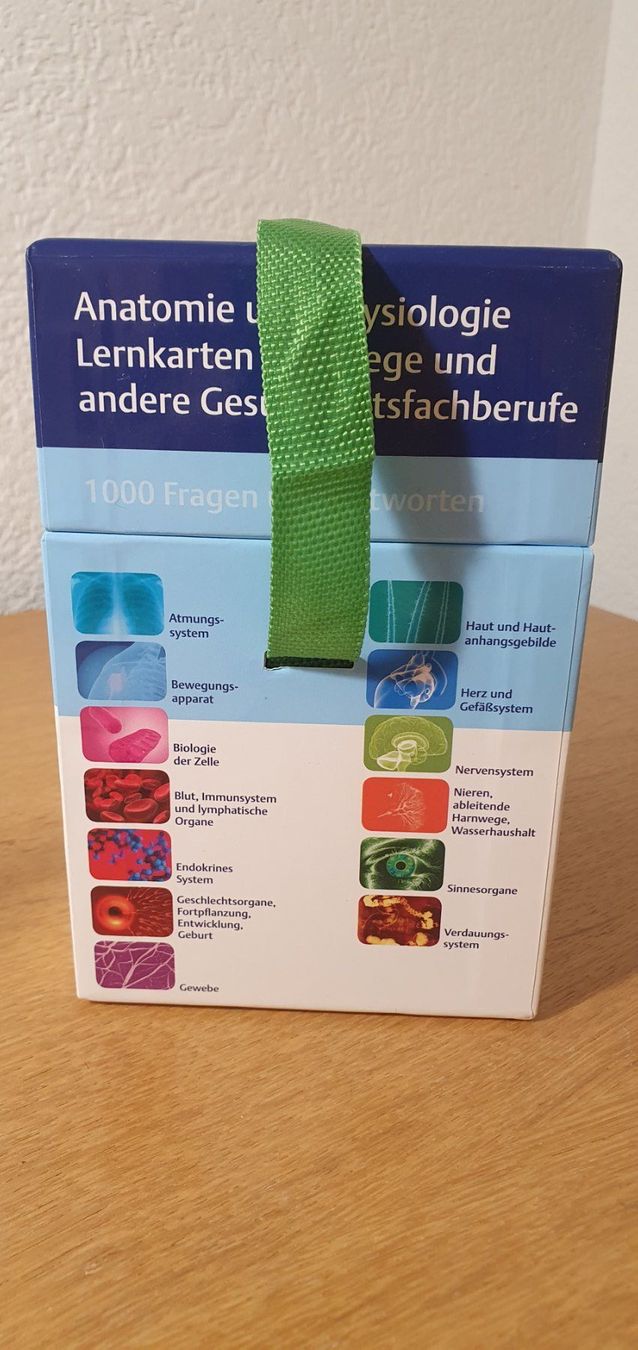 Libri: Anatomie und Physiologie Lernkarten – Usato da Rumlikon venduto da Markus0150 1
