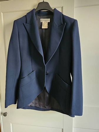 A vendre veste Yves St-Laurent bleue