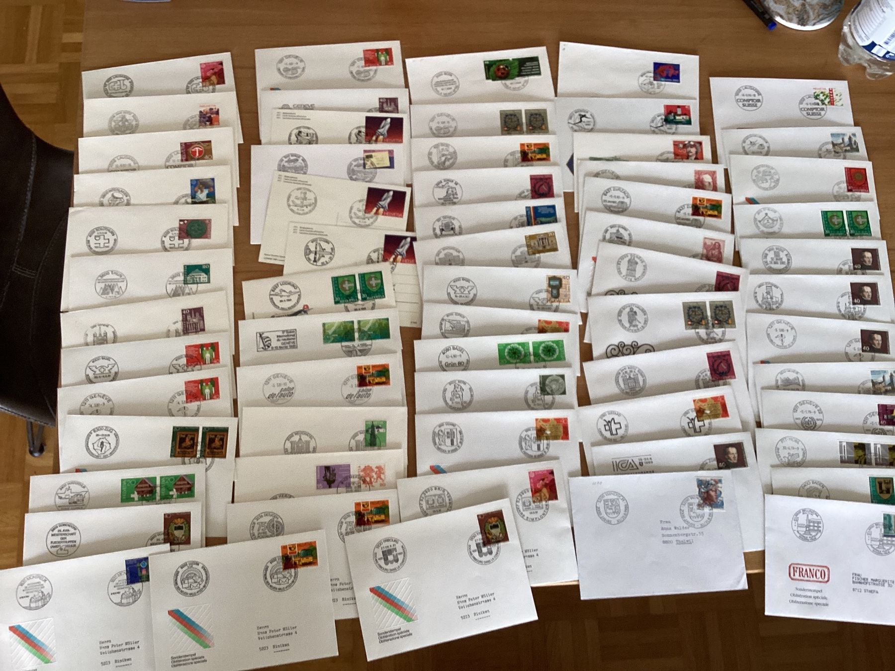 Tutti i francobolli: sonderstempel briefmarke – Usato da Reinach BL venduto da andreas_mueller