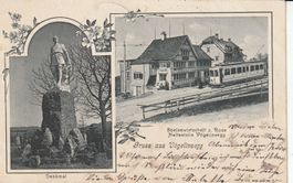 Ansichtskarte Vögelinsegg Speisewirtschaft 1905 gelaufen