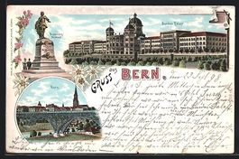 Litho Basel, Bundespalast, Bubenberg-Den
