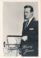 Harry James 1916-83 Autogramm signiert Vintage Foto 10x15cm
