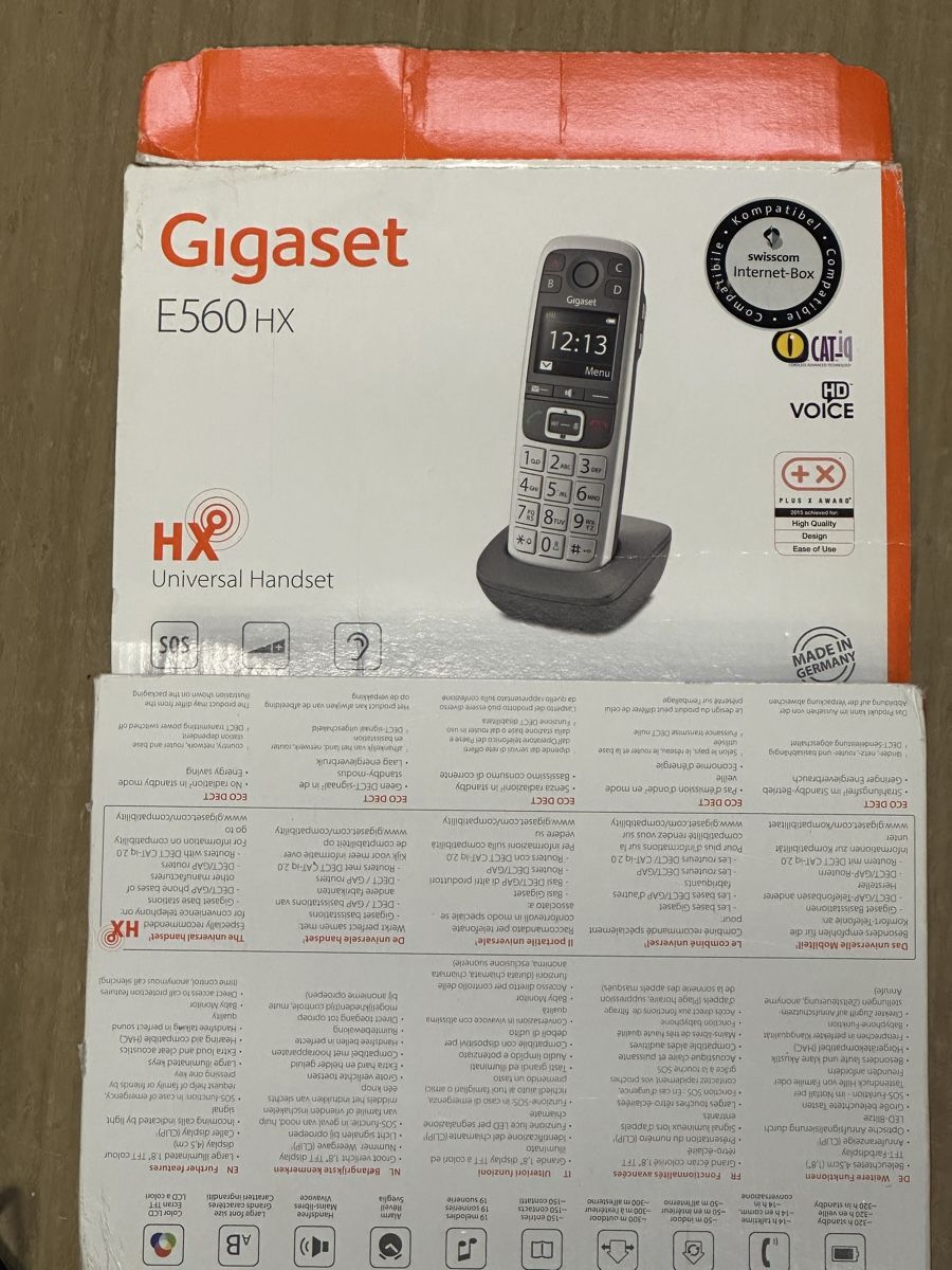 Gigaset Telefoni: Gigaset E560HX Telefono Cordless – Usato da Novazzano venduto da my_market_place97 1