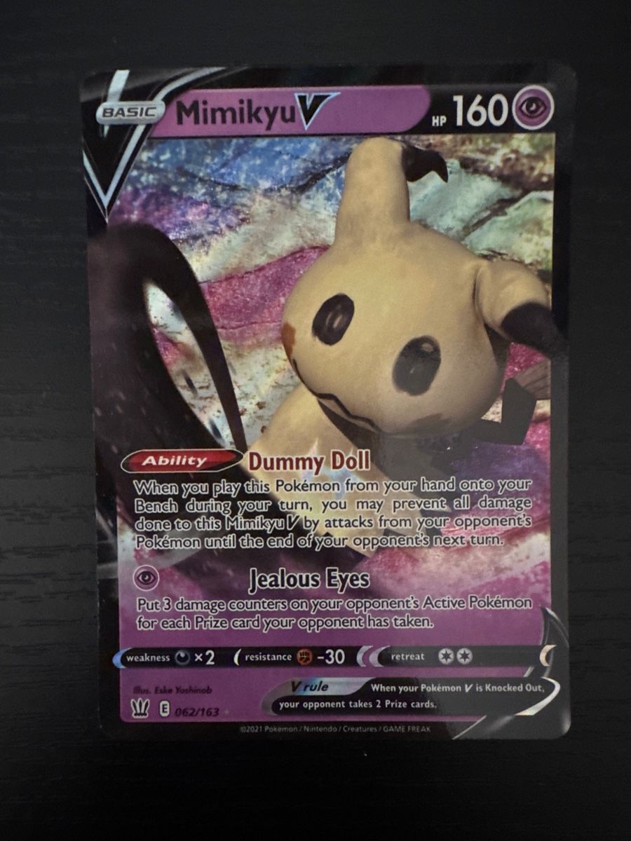 Cartoline: Pokemon Karte Mimikyu V – Nuovo (secondo la descrizione) da wynigen venduto da Birnenmus