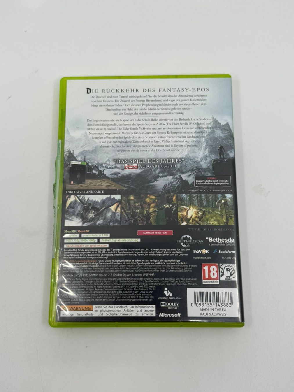 Giochi: The Elder Scrolls V Skyrim (XBOX 360) – Usato da Herisau venduto da Seyashop1 2