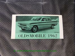 Oldsmobile Modellprogramm 1962 deutsch/französisch GM-Biel