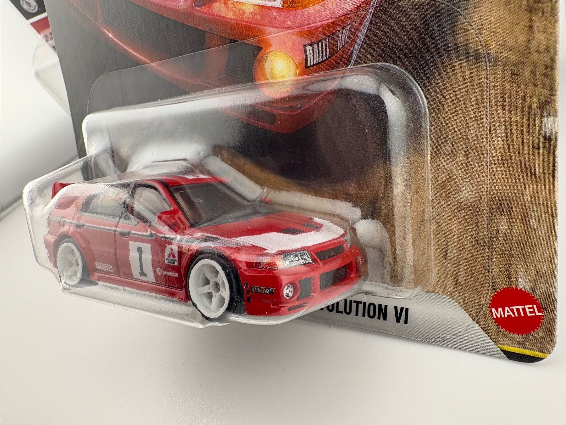 Hot Wheels Modellini d'auto: Hot Wheels Mitsubishi Lancer Evolution VI Thrill Climbers – Nuovo e nell'imballaggio originale da Flawil venduto da HeisseReifen 2