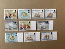 Solomon Islands Briefmarken La Perouse Expedition 1785