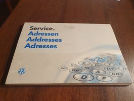 Service Adressen von VW