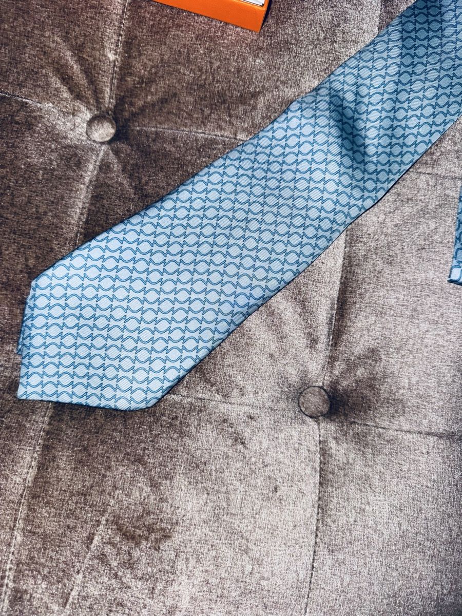 Hermès Cravates: Hermès - Silk Tie – Neuf (Voir description) à Collonge-Bellerive par alejan_0984 2