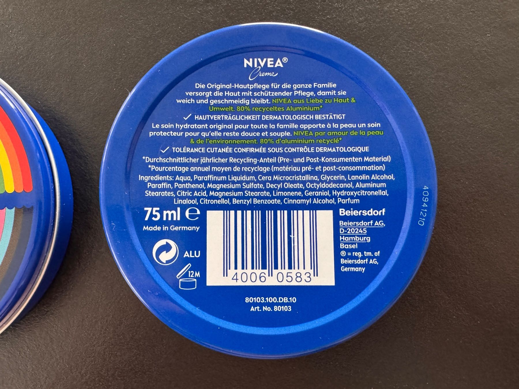 Nivea Sonstige Körperpflege: NIVEA Creme 2 x 75ml – Neu und originalverpackt aus Zollikon von Krenapf 1