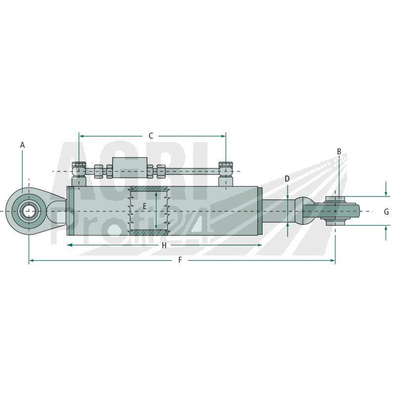 Tutti gli attrezzi: Hydraulischer Oberlenker Kat.1 410/570 – Nuovo e nell'imballaggio originale da Bottighofen venduto da zaap 1