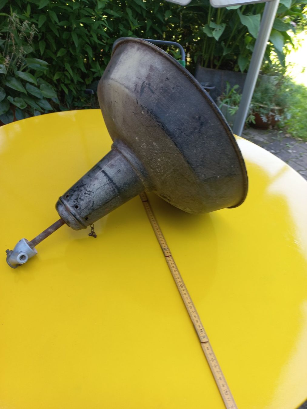 Lampade: Fabriklampe mit Patina 46cm – Usato da Ammerswil AG venduto da savinir 2