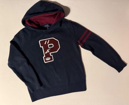 Polo Ralph Lauren Hoodie Strickpullover Gr. M (10-12)