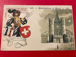 Centenarfeier in Basel 1901 // Prägedruck