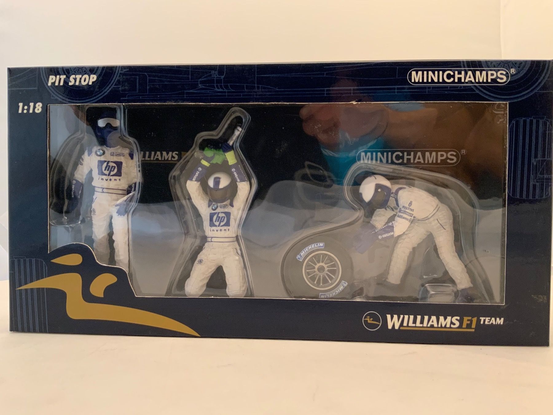 Statuette: Figuren Set Formula 1, Team Williams, Massstab 1:18 – Nuovo e nell'imballaggio originale da Erlenbach im Simmental venduto da Model_box 2