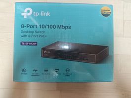 TP-Link Switch TL-SF1008P 8-Port PoE gebraucht