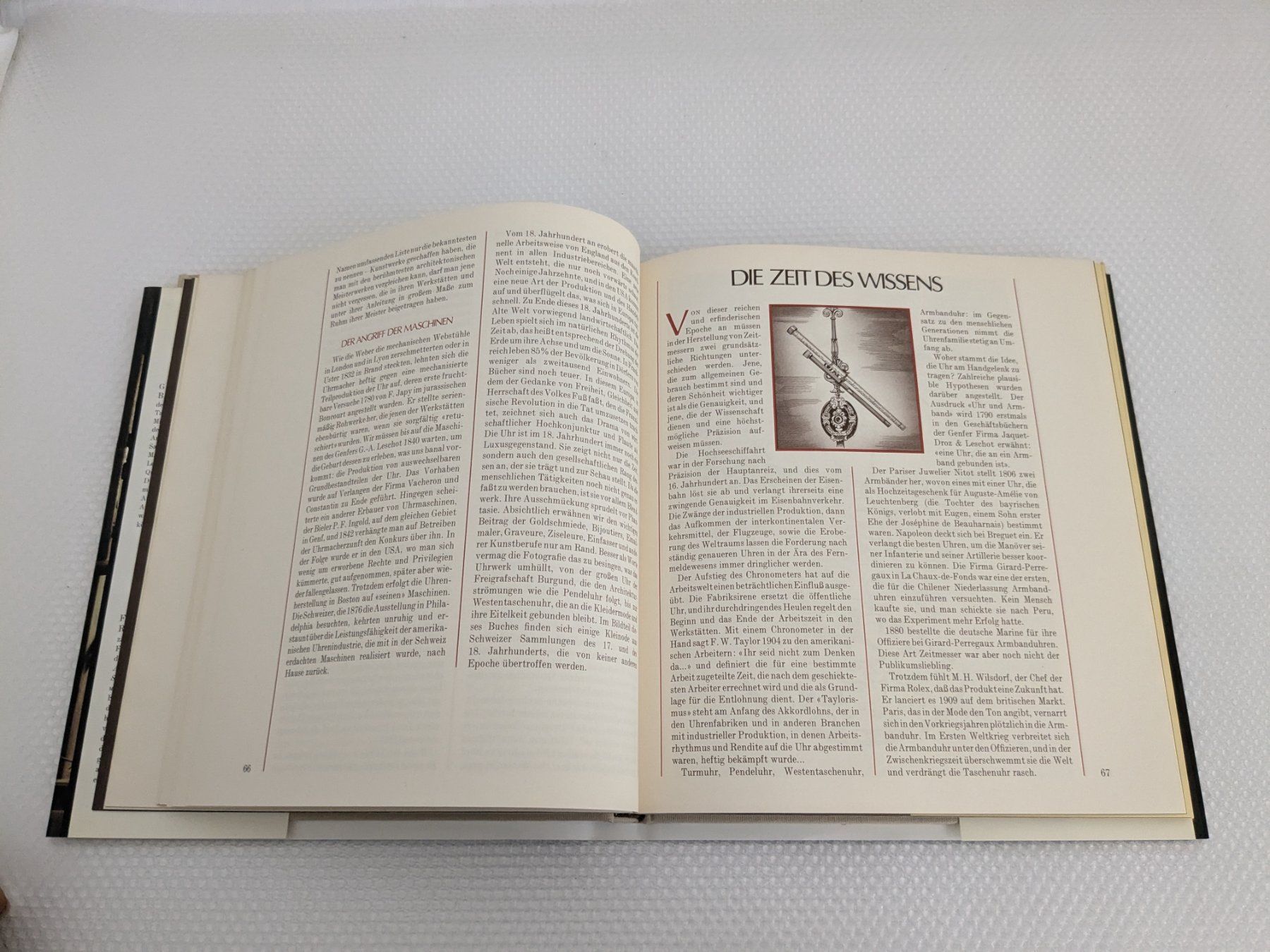 Libri: Die Geschichte der Zeitmessung Buch, Schweizer Verlag, 1979 – Usato da Weinfelden venduto da blaukreuz_brocki_TG 5