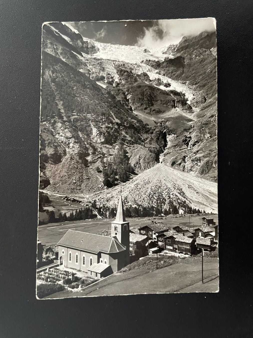 Cartoline postali: AK VS Randa, Bisgletscher – Usato da Thal venduto da Danny82