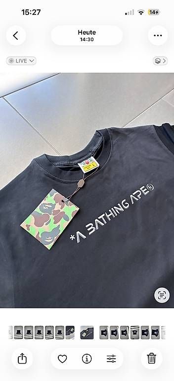 T-shirts: Bape tshirt S – Neuf avec emballage d'origine à Liestal par Adriennsely 2