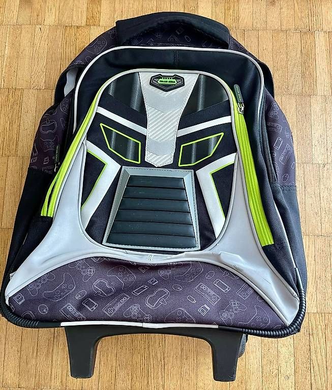 Borse & Zaini: Schulrucksack mit Rollen Trojan Ninja – Usato da Zürich venduto da giovannisp 2
