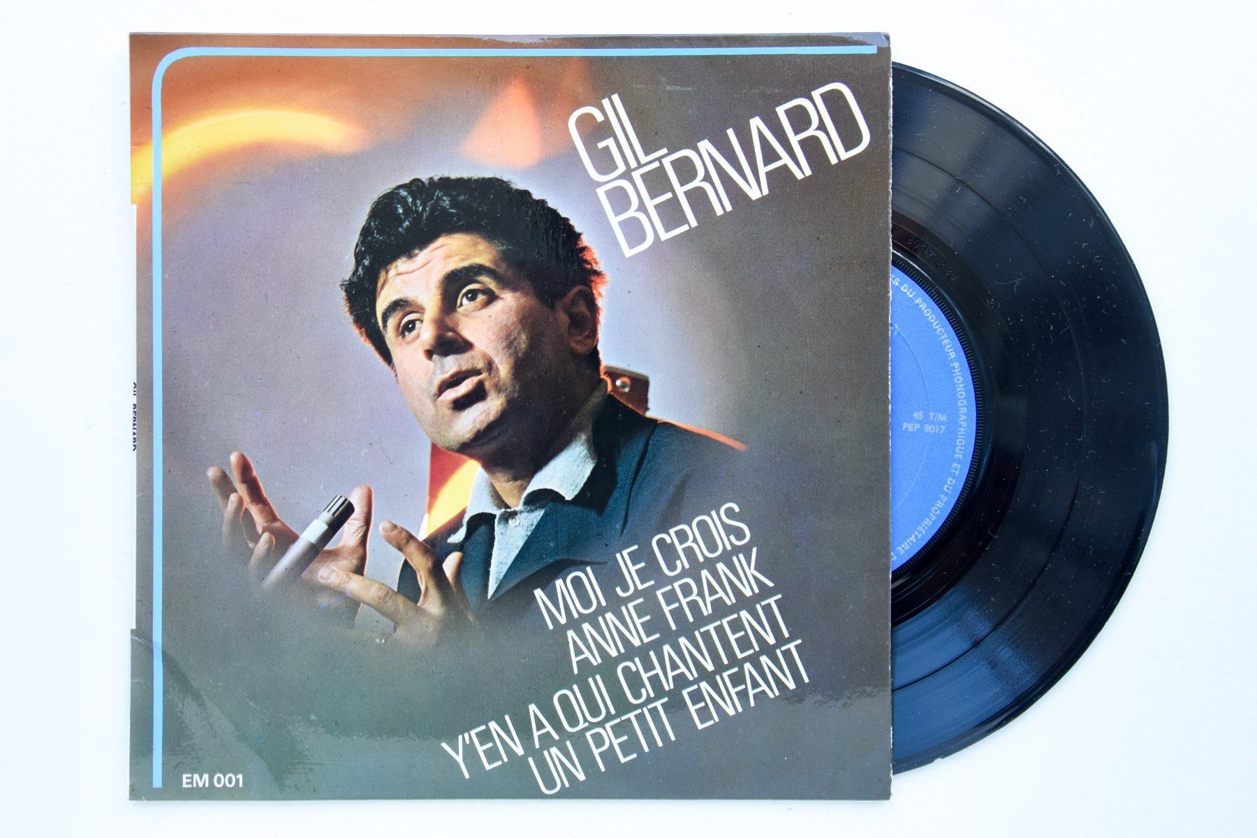 Autografi: Gil Bernard - Disque dédicacé – Usato da Belmont-sur-Yverdon venduto da ag97 2