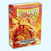 Dragon Shield Tangerine Classic Deck Protector - Sleeves 60