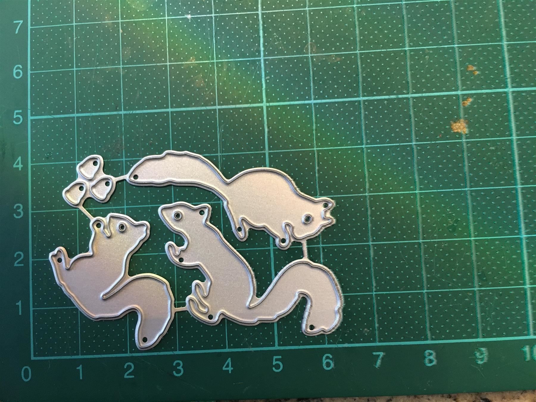 Schablonen: Tier Set nr.3- Vorlage, Stanzschablonen, Hund, Eichhörnchen – Neu (gemäss Beschreibung) aus Fischbach-Göslikon von 78anna 2
