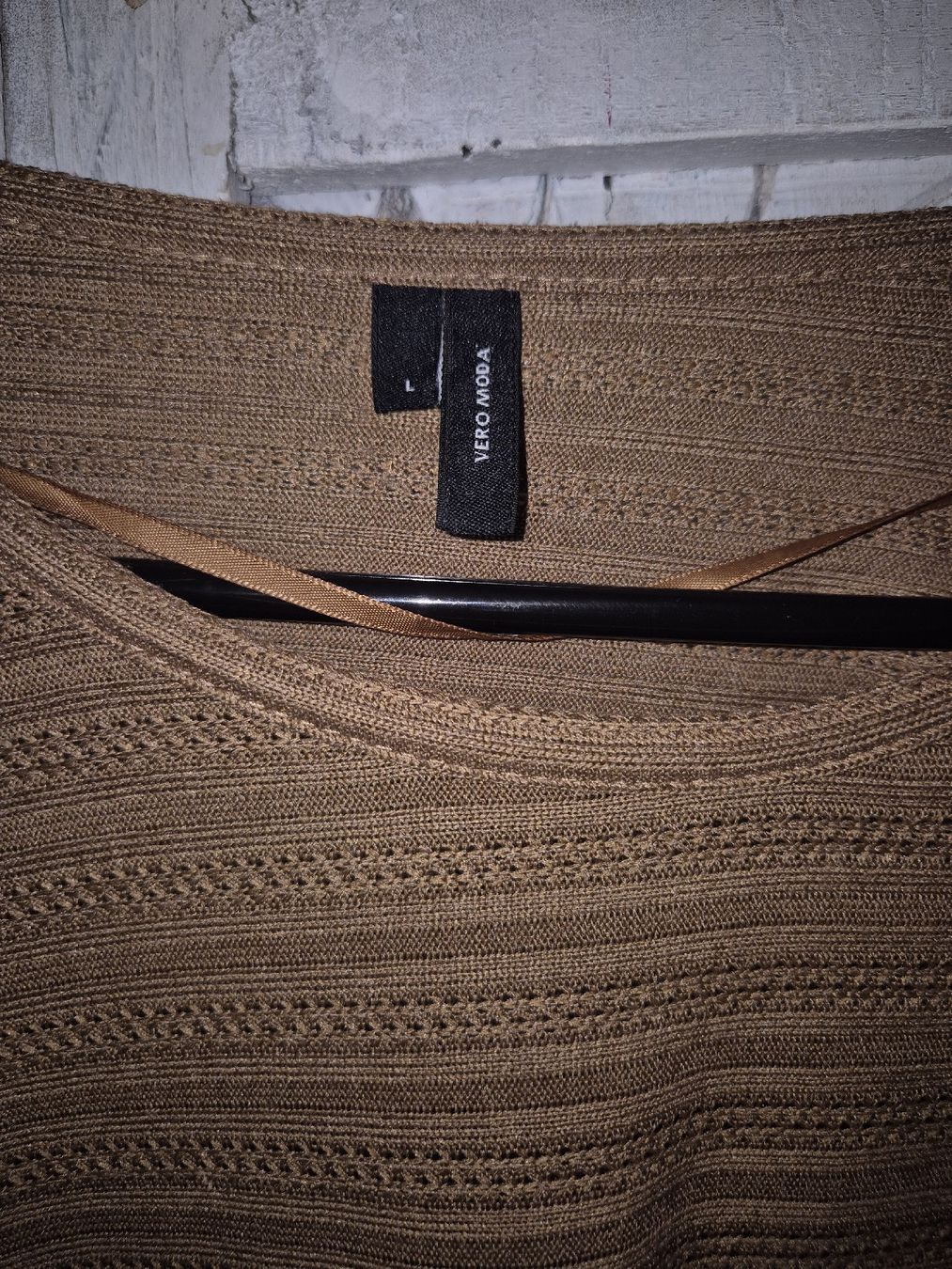 Only Maglioni & Felpe: Vero Moda Oversize Pullover, Gr. L, Herbst Braun Top – Usato da Reinach BL venduto da NeuEntdeckt 1