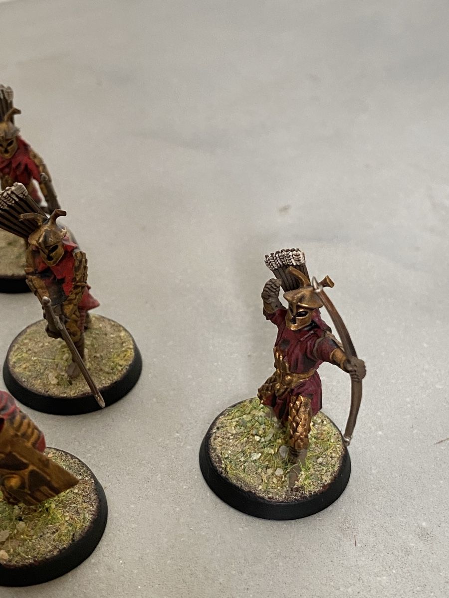 Modellbausätze & Standmodelle: LotR MESBG Warhammer Easterlings warriors painted bemalt – Gebraucht aus Delémont von Meurald 3