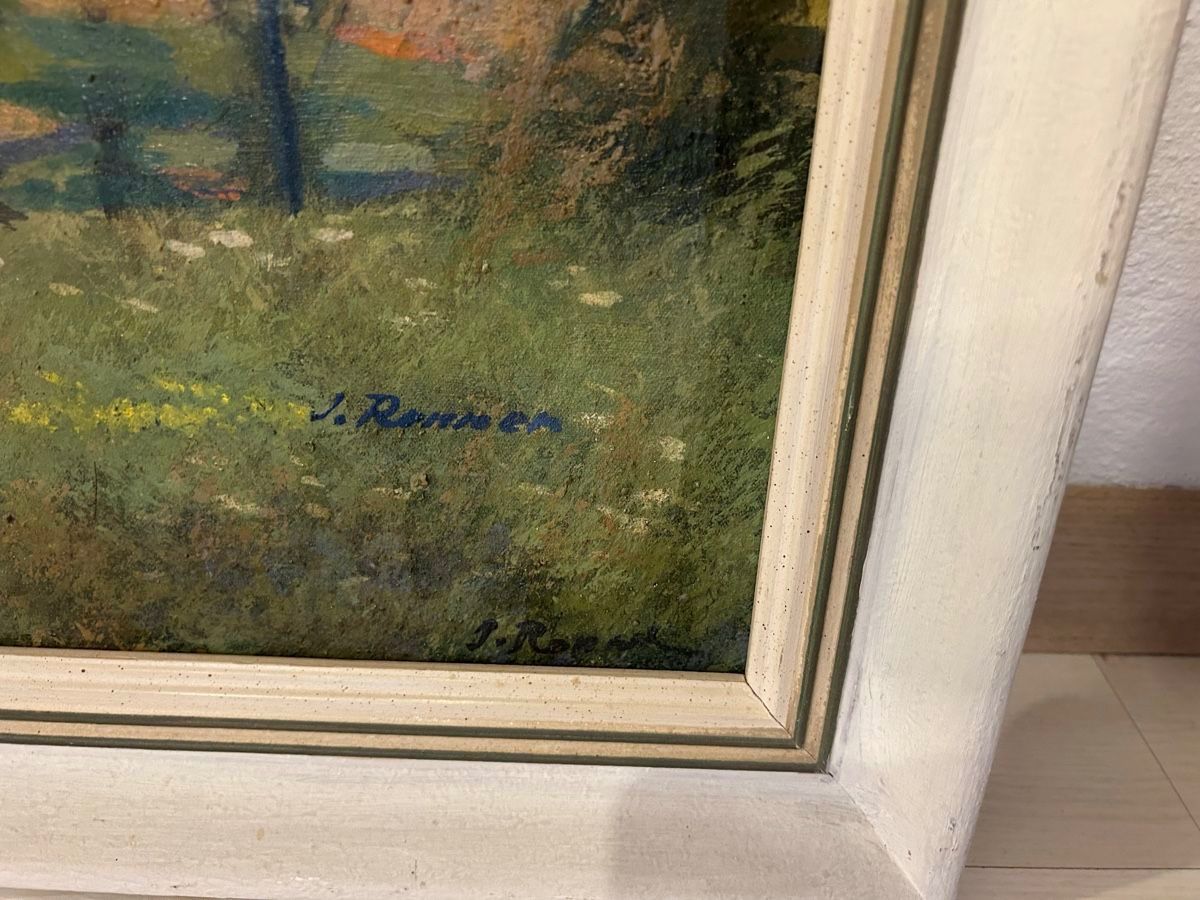Gemälde: Gemälde Johann August Renner – Gebraucht aus Rüschlikon von TulipeR8 1