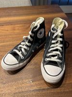 Schwarze Converse All Stars High, Grösse 37, Top Zustand!