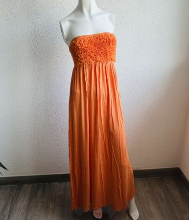 🧡 Summer Maxi Dress, Size M/ L - Perfect for Vacation! 🧡