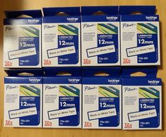 Brother TZe-231 Beschriftungsband 12mm Schwarz auf Weiss