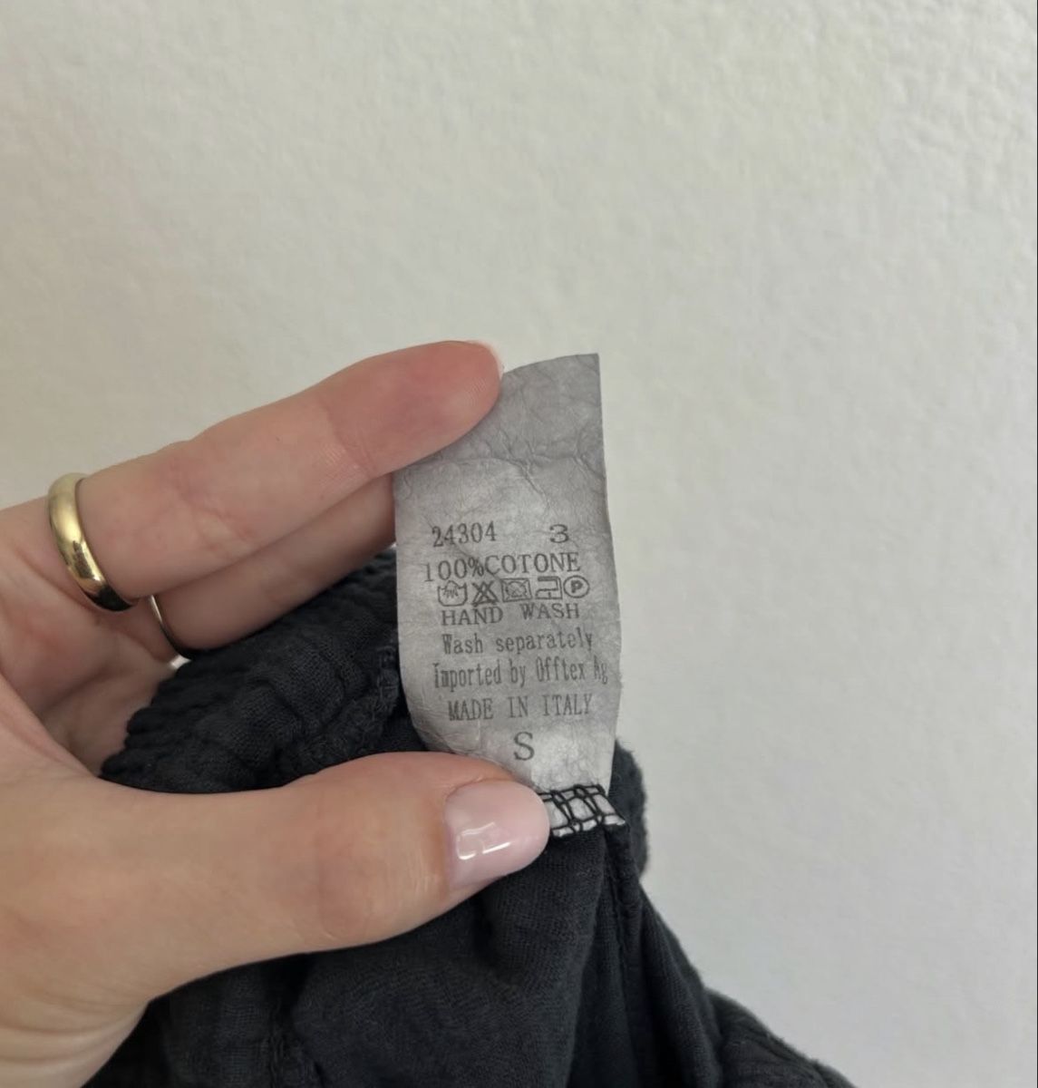 Pantaloni: Musselin Hose schwarz – Usato da Chur venduto da faja7000 3