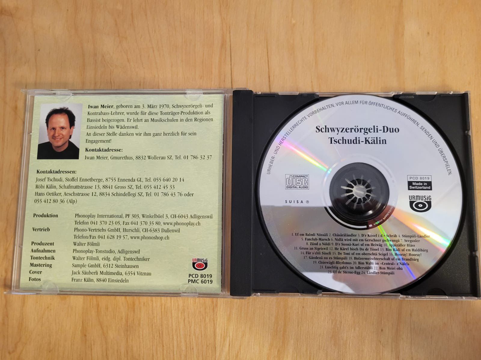 CD: Schwyzerörgeliduo Tschudi-Kälin – Usato da Urnäsch venduto da Rteppich 2