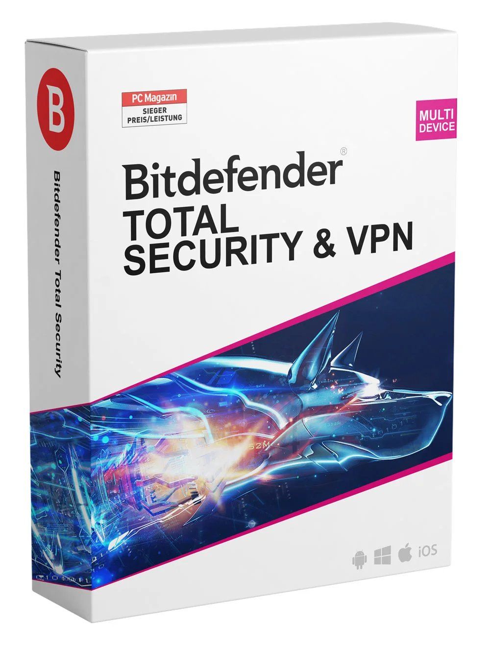 Software: Bitdefender Total Security & VPN limited 3D/1Y – Nuovo (secondo la descrizione) da Vaduz venduto da KeysDistributionGmbH