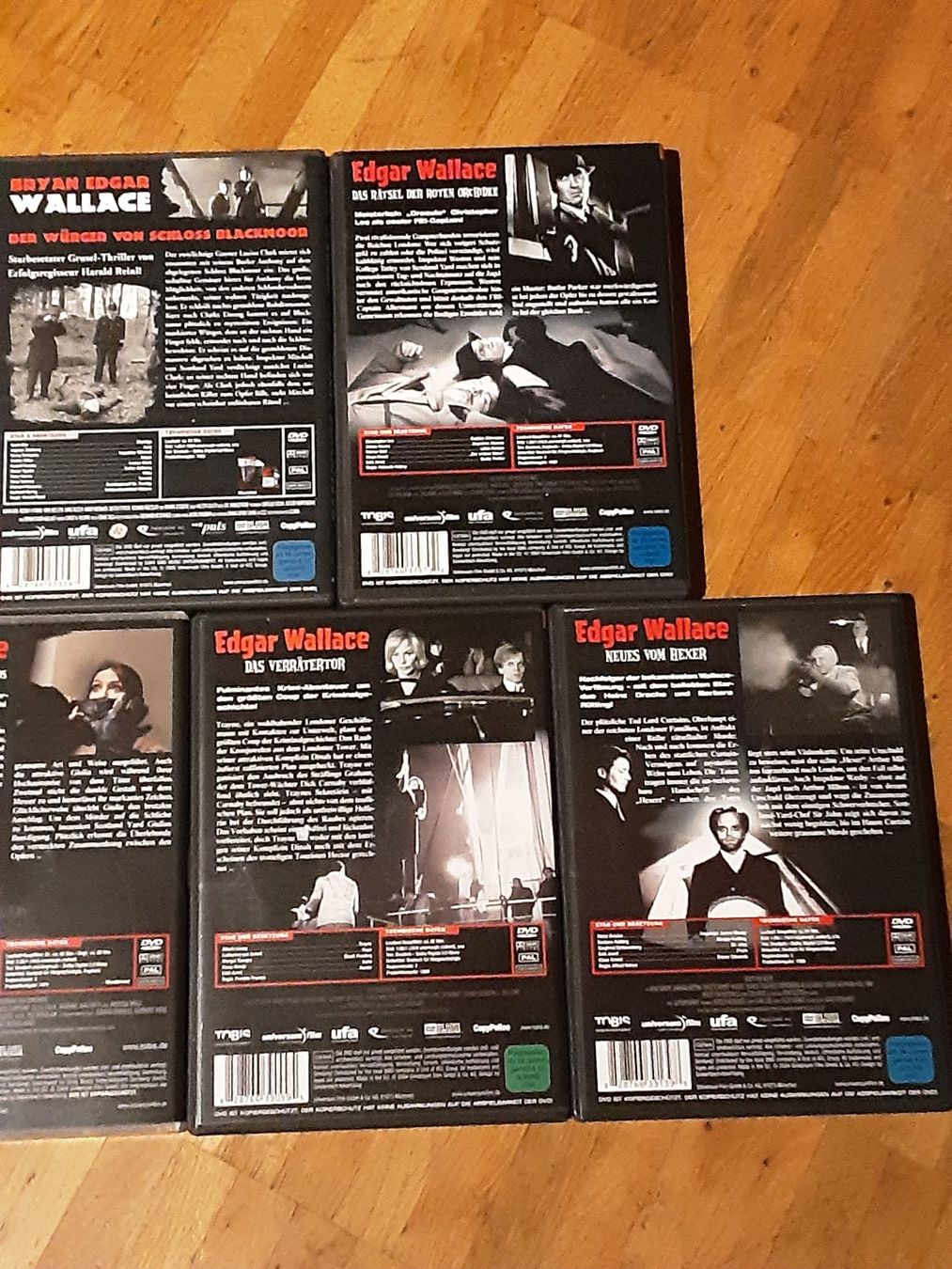 Tutti i DVDs: Edgar Wallace - 7 Filme – Usato da Wallisellen venduto da Sawr 3