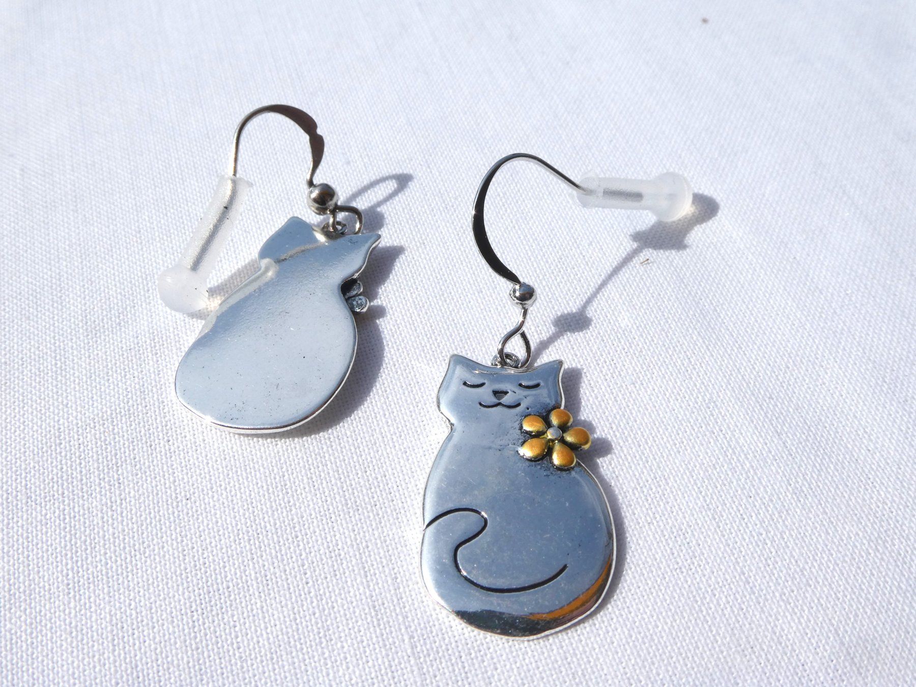 Boucles d'oreille: Ohrhänger 'Kätzchen', Modeschmuck / NEU – Neuf (Voir description) à Gattikon par kaandooh 3