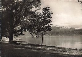 Lausanne – VD – Bord du Lac et la Dent d’Oche G