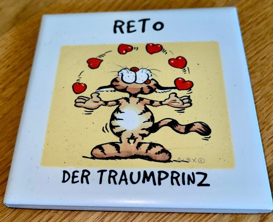 Untersetzer - Name: Reto (Gebraucht) in Gränichen für CHF 4.9 – mit ...