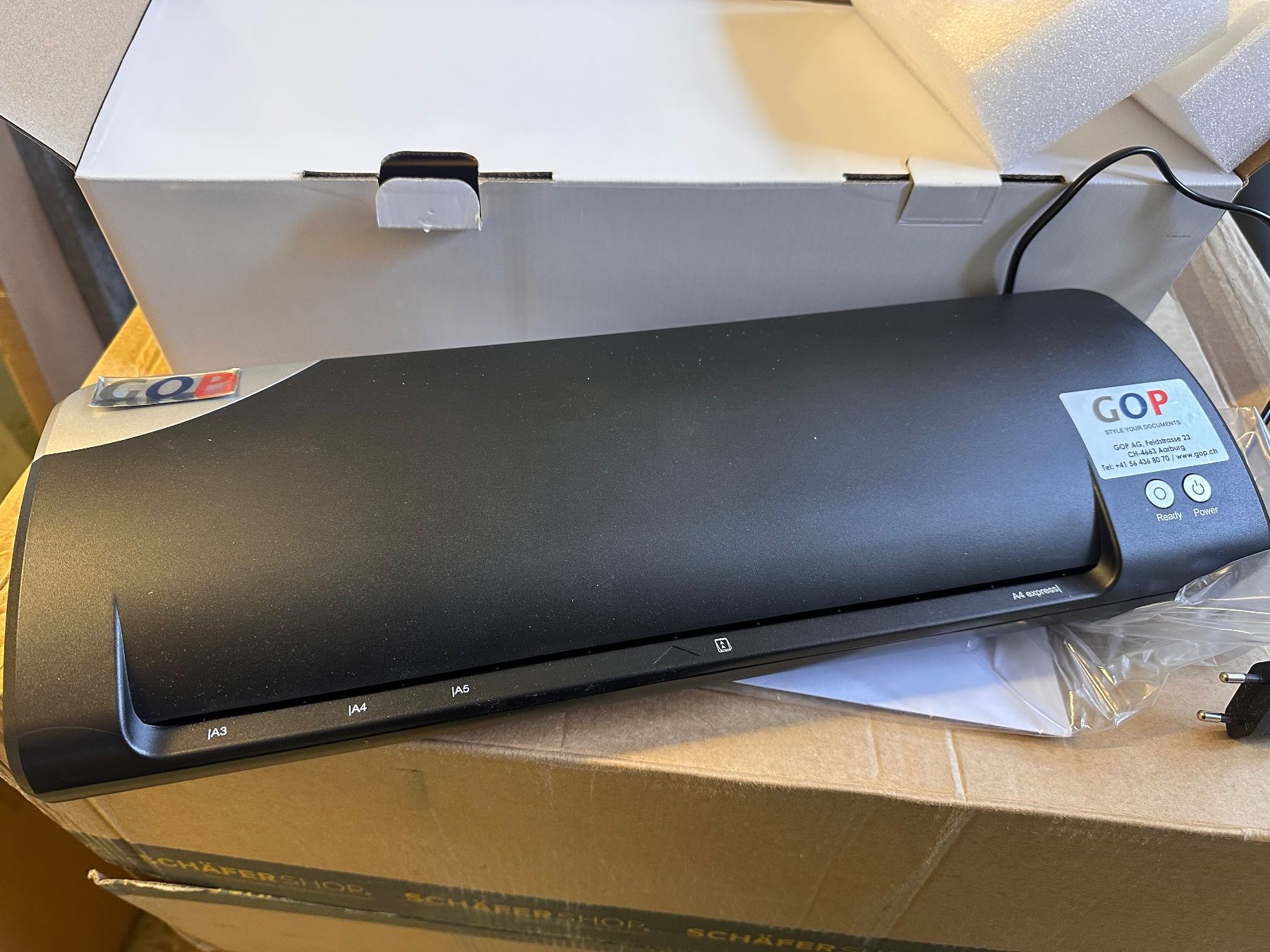 Laminiergeräte: Renz Lamigo A3 Laminiergerät / Neu – Neu und originalverpackt aus Necker von liq24 1