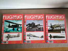 Flugzeug Profile– Luftfahrtliteratur  3 Hefte