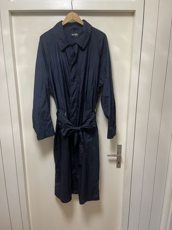 Travel Mac Swissair Regenmantel dunkelblau Sammlerstück